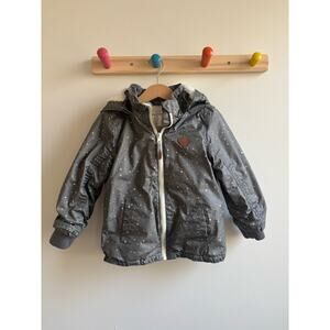 H&M Fall/ Light Winter  Coat Gray 3-4T